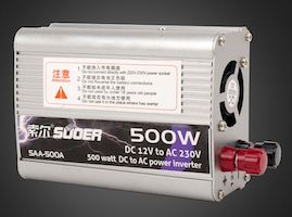 Suoer SAA-500A 500W Modified Sine Wave Inverter