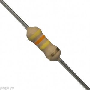 430KΩ 1/4W resistor
