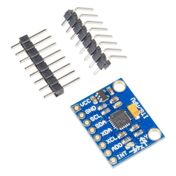 MPU-6050 3 axis accelerometer and Gyroscope
