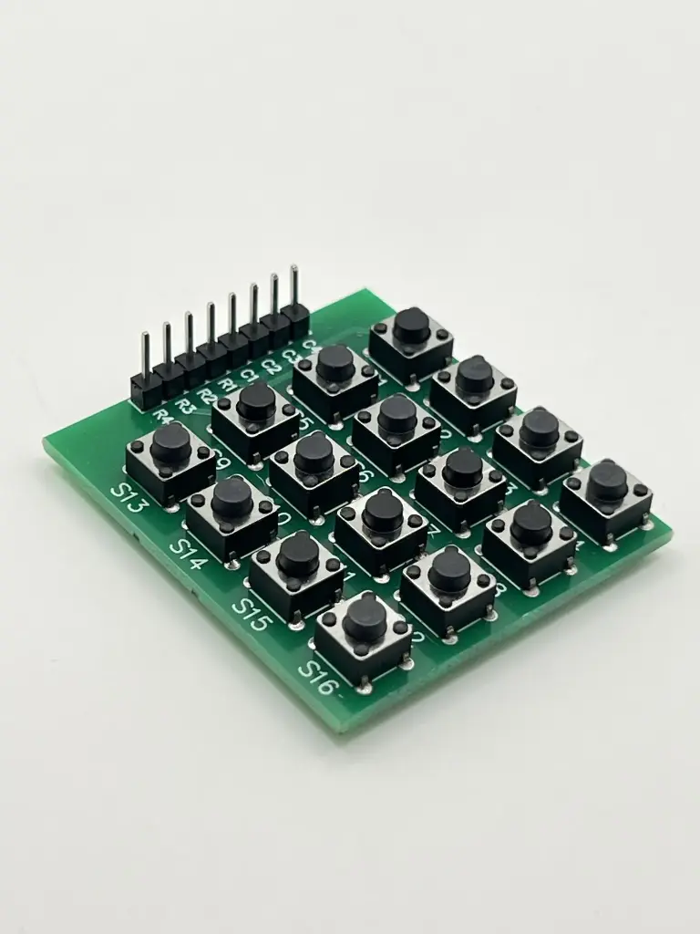 Micro switch 4x4 matrix keypad