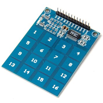 16 channel digital capacitive touch sensor