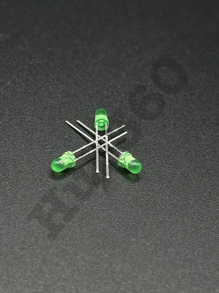 3mm LED green