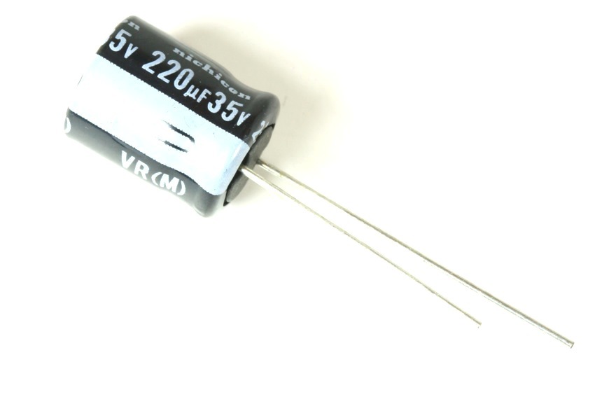 220uf 35V electrolytic capacitor