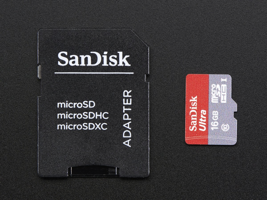 Raspberry pi SD card 16gb