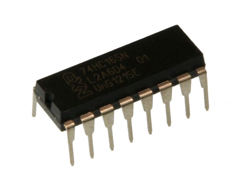 74hc165 Parallel to serial shift register