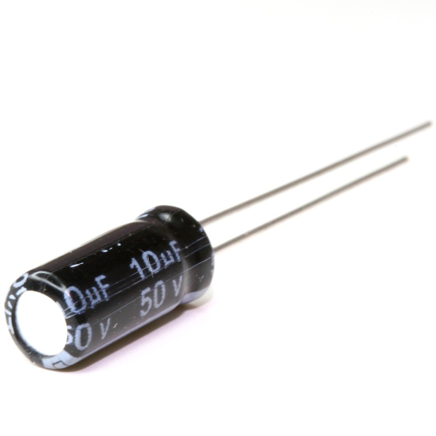 10uf 50V electrolytic capacitor