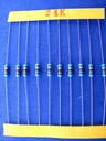 24KΩ 1/4W resistor