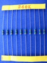 240KΩ 1/4W resistor