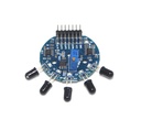 Five way flame sensor