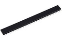 1.27mm 40pin female header SIL socket
