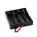 18651 battery holder with wire 4 slots